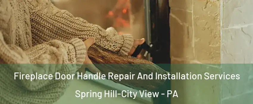 Fireplace Door Handle Repair And Installation Services Spring Hill-City View - PA