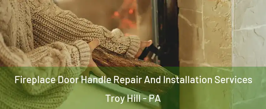 Fireplace Door Handle Repair And Installation Services Troy Hill - PA