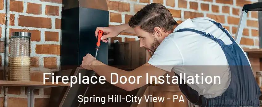 Fireplace Door Installation Spring Hill-City View - PA