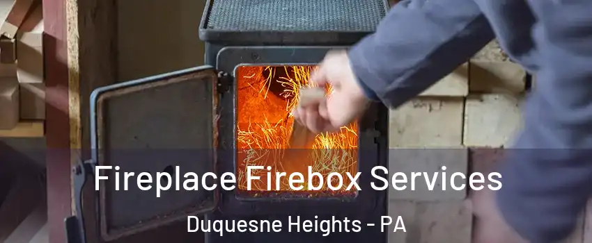 Fireplace Firebox Services Duquesne Heights - PA