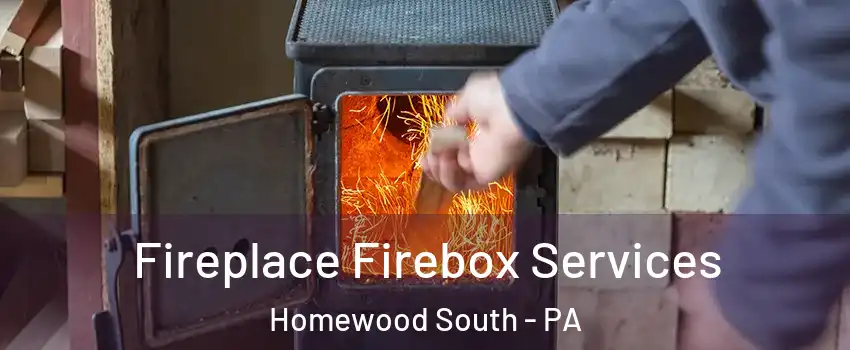 Fireplace Firebox Services Homewood South - PA