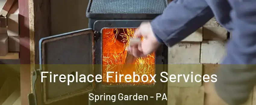 Fireplace Firebox Services Spring Garden - PA