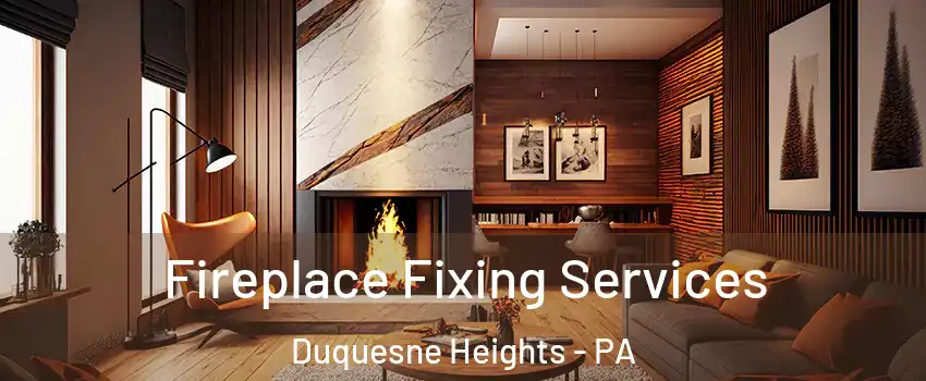 Fireplace Fixing Services Duquesne Heights - PA