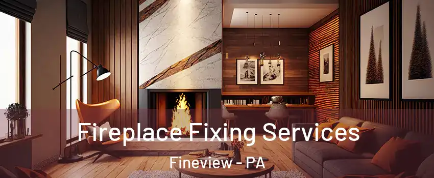 Fireplace Fixing Services Fineview - PA