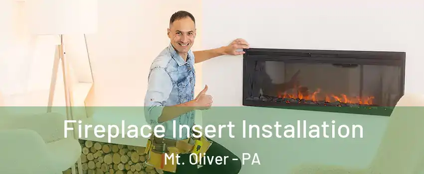 Fireplace Insert Installation Mt. Oliver - PA