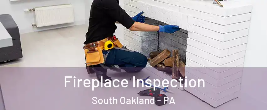 Fireplace Inspection South Oakland - PA