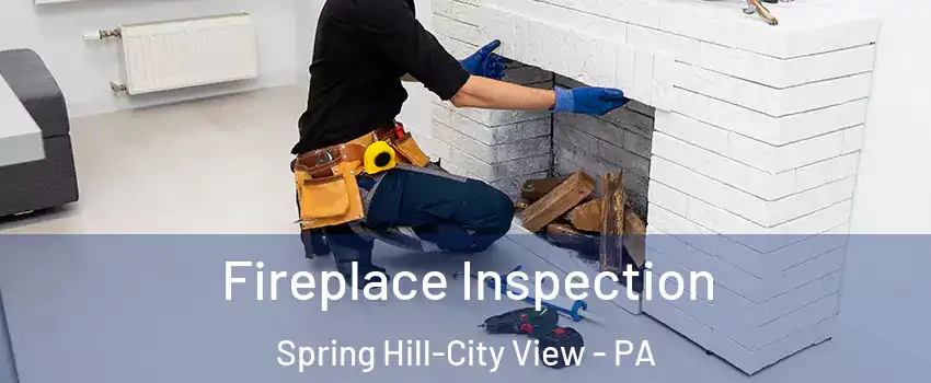 Fireplace Inspection Spring Hill-City View - PA