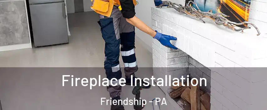 Fireplace Installation Friendship - PA