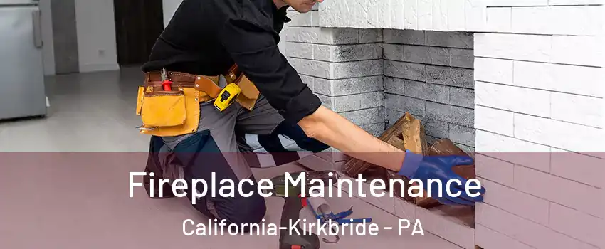 Fireplace Maintenance California-Kirkbride - PA
