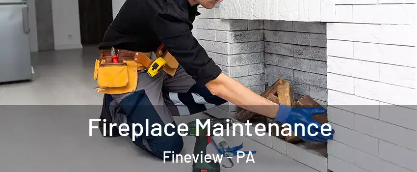 Fireplace Maintenance Fineview - PA