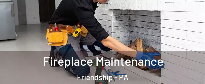Fireplace Maintenance Friendship - PA