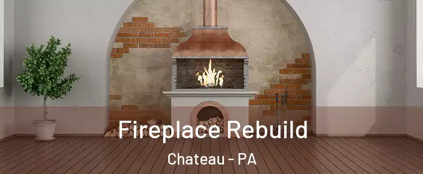 Fireplace Rebuild Chateau - PA