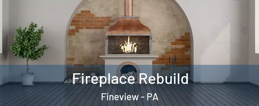 Fireplace Rebuild Fineview - PA