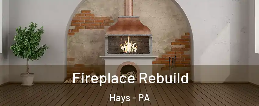 Fireplace Rebuild Hays - PA