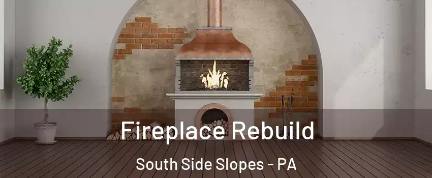 Fireplace Rebuild South Side Slopes - PA