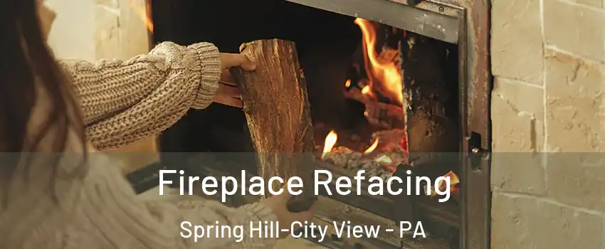 Fireplace Refacing Spring Hill-City View - PA