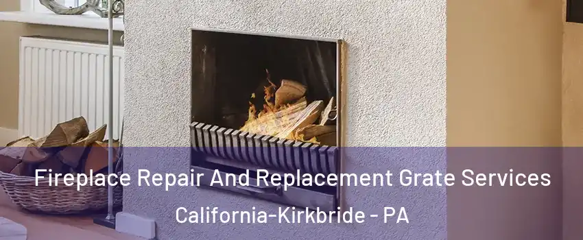 Fireplace Repair And Replacement Grate Services California-Kirkbride - PA