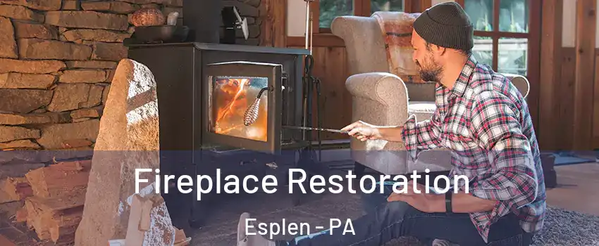Fireplace Restoration Esplen - PA
