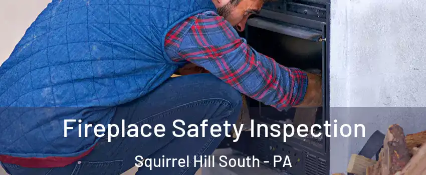 Fireplace Safety Inspection Squirrel Hill South - PA