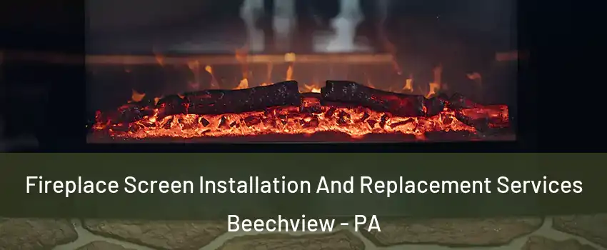 Fireplace Screen Installation And Replacement Services Beechview - PA