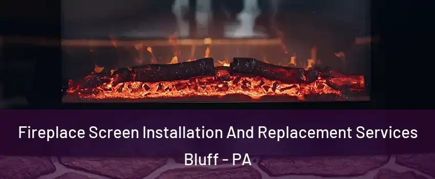 Fireplace Screen Installation And Replacement Services Bluff - PA