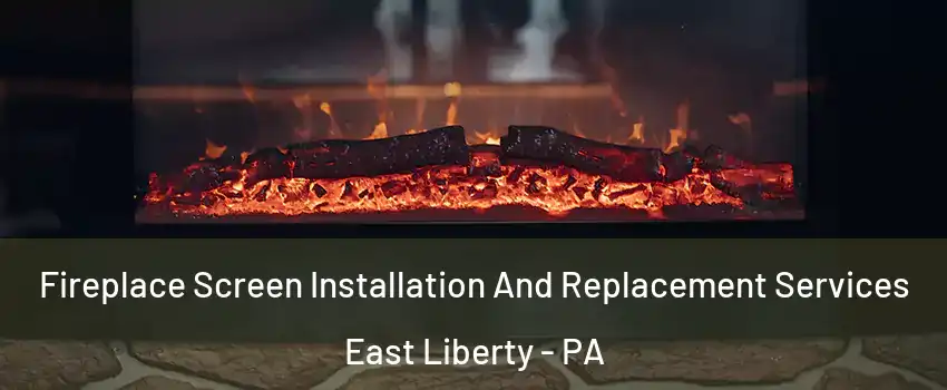 Fireplace Screen Installation And Replacement Services East Liberty - PA