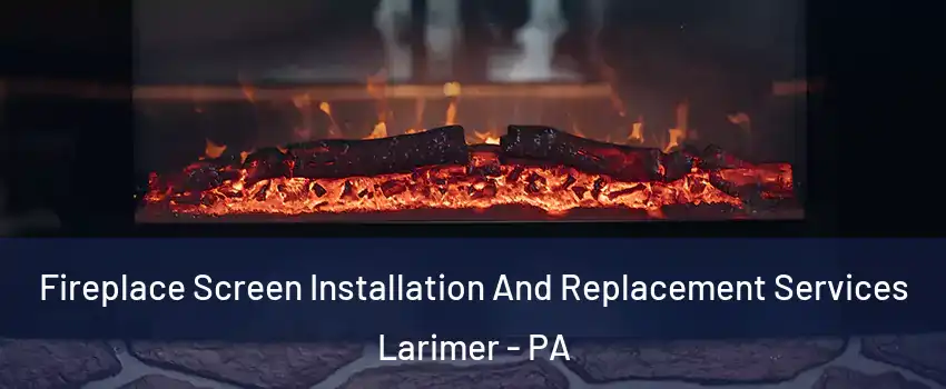 Fireplace Screen Installation And Replacement Services Larimer - PA