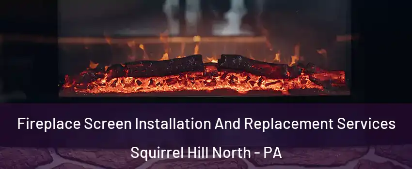 Fireplace Screen Installation And Replacement Services Squirrel Hill North - PA