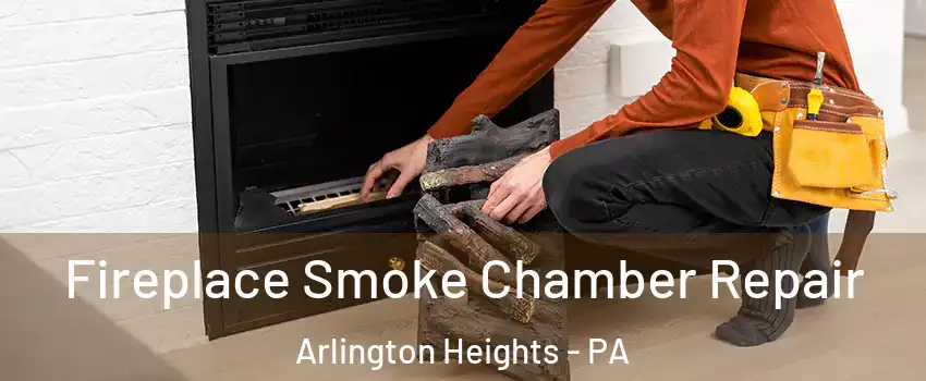 Fireplace Smoke Chamber Repair Arlington Heights - PA