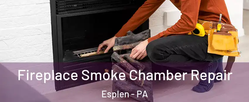 Fireplace Smoke Chamber Repair Esplen - PA