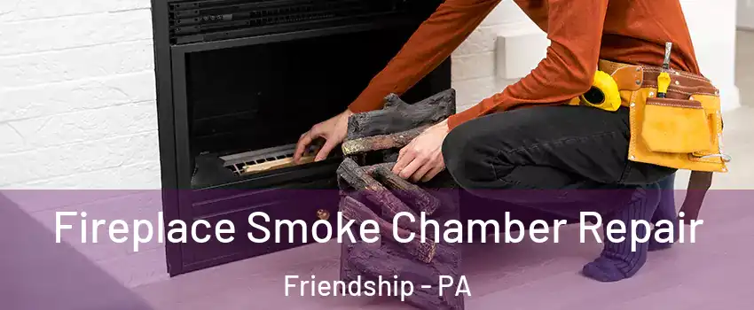 Fireplace Smoke Chamber Repair Friendship - PA