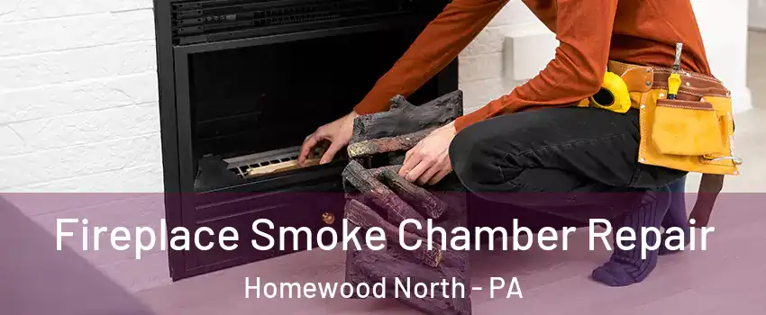 Fireplace Smoke Chamber Repair Homewood North - PA