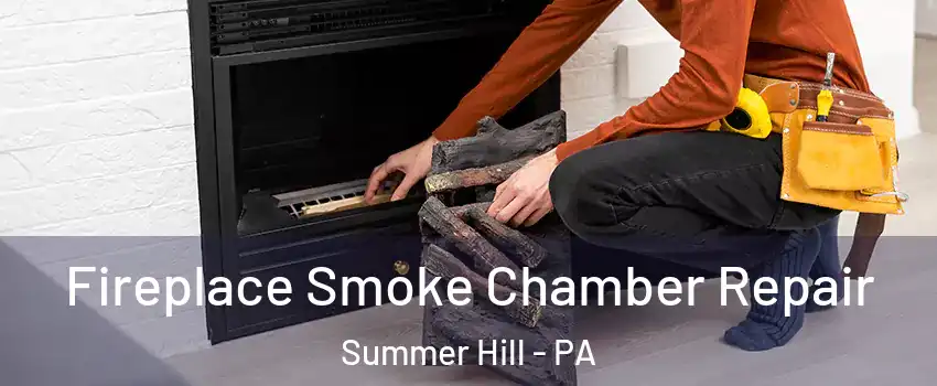 Fireplace Smoke Chamber Repair Summer Hill - PA