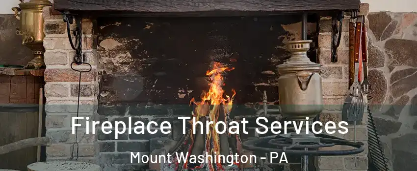 Fireplace Throat Services Mount Washington - PA