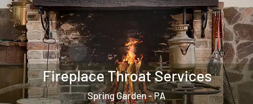 Fireplace Throat Services Spring Garden - PA