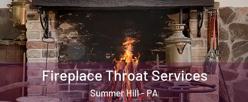 Fireplace Throat Services Summer Hill - PA