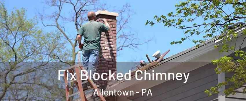 Fix Blocked Chimney Allentown - PA