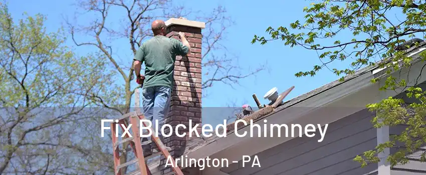 Fix Blocked Chimney Arlington - PA