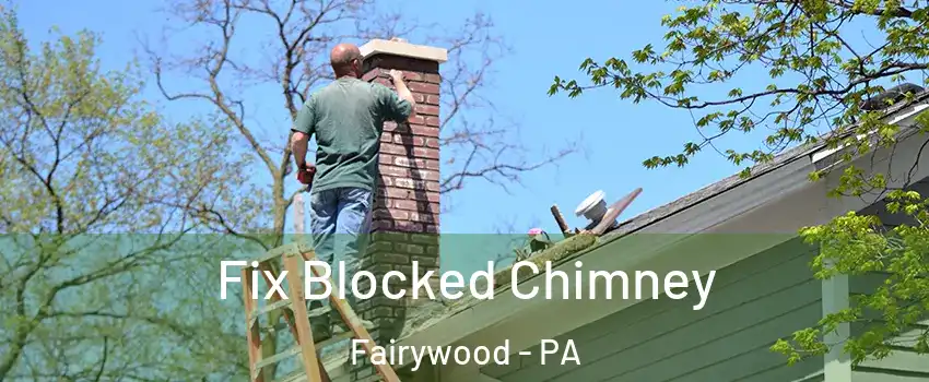 Fix Blocked Chimney Fairywood - PA