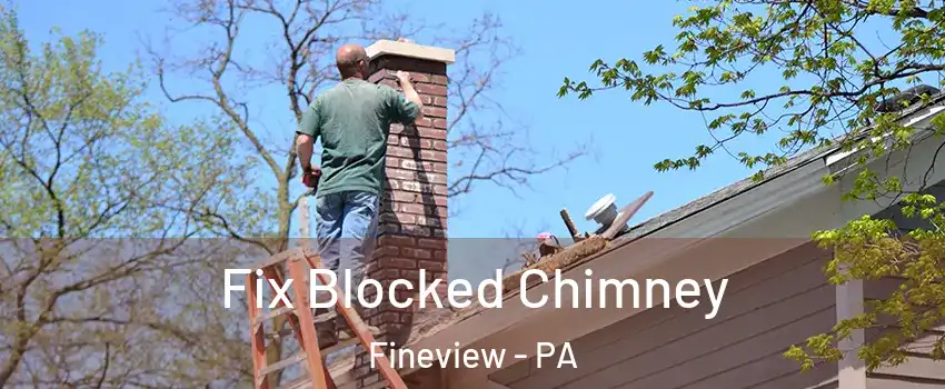 Fix Blocked Chimney Fineview - PA