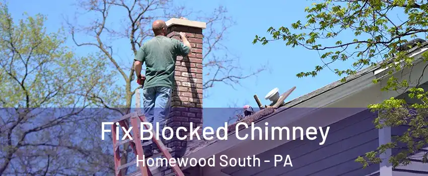 Fix Blocked Chimney Homewood South - PA