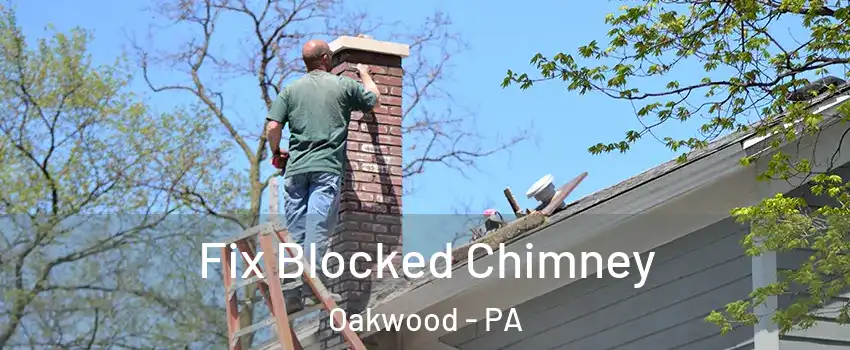 Fix Blocked Chimney Oakwood - PA