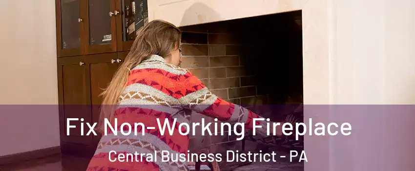 Fix Non-Working Fireplace Central Business District - PA