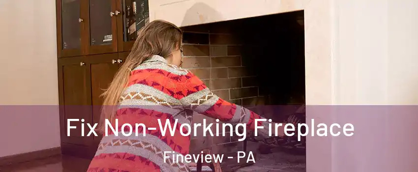 Fix Non-Working Fireplace Fineview - PA