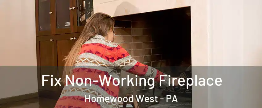 Fix Non-Working Fireplace Homewood West - PA