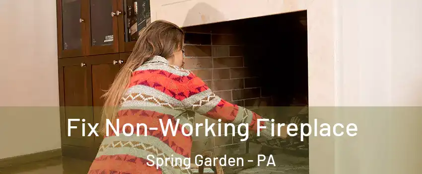 Fix Non-Working Fireplace Spring Garden - PA