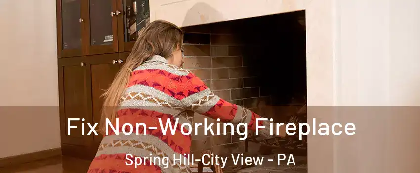 Fix Non-Working Fireplace Spring Hill-City View - PA