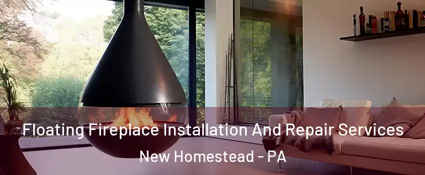 Floating Fireplace Installation And Repair Services New Homestead - PA