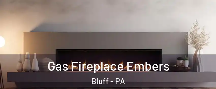Gas Fireplace Embers Bluff - PA