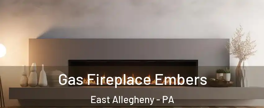 Gas Fireplace Embers East Allegheny - PA